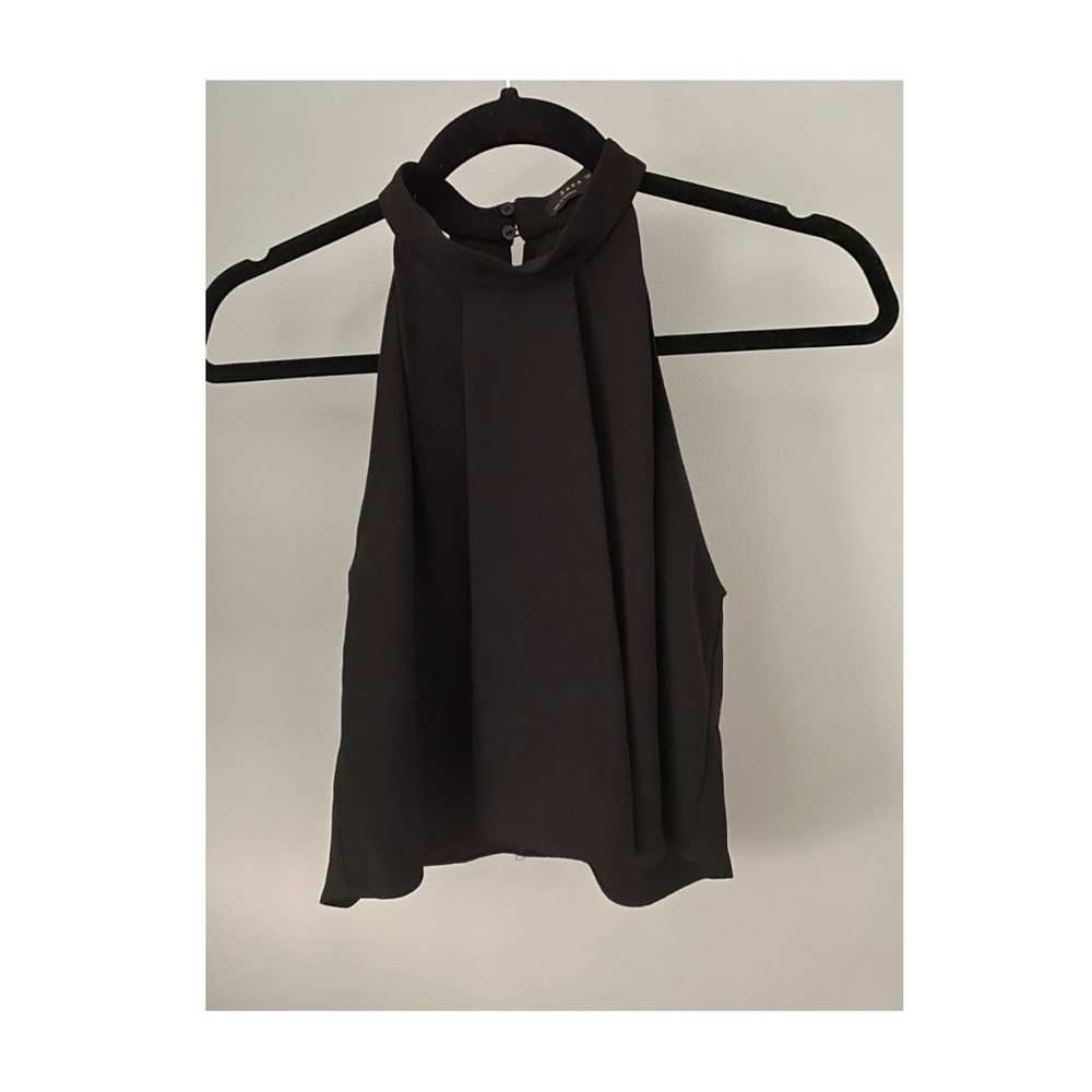 Zara Halterneck Crop Top